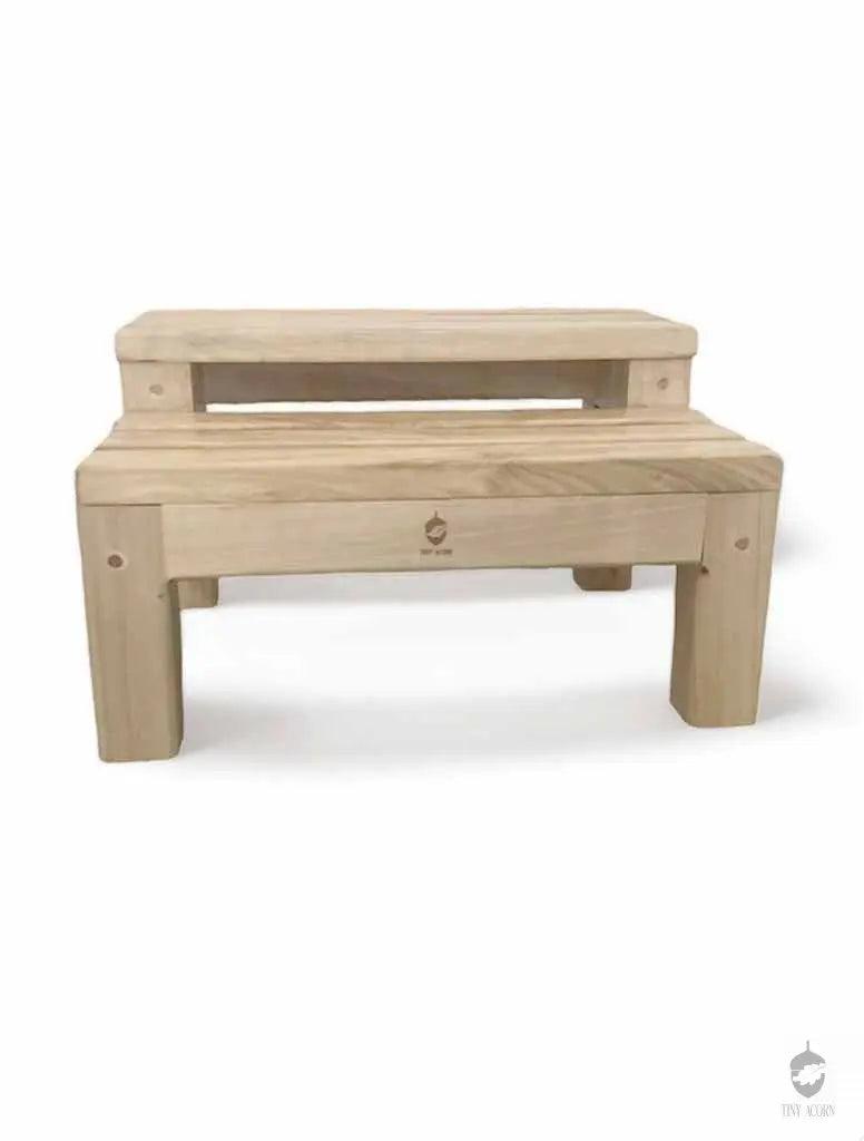 sturdy safe children handmade wooden natural steps.  unique children handmade furniture.  timless wodden kids furniture.  montessori inspired kids furniture.